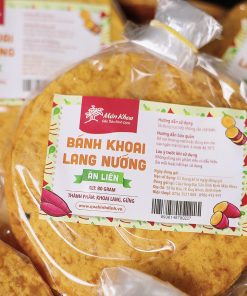 Bánh Tráng Khoai Lang Nướng Ăn Liền